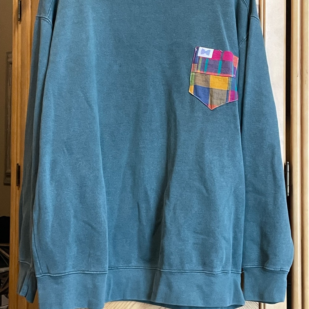 Fraternity collection green sweatshirt size large